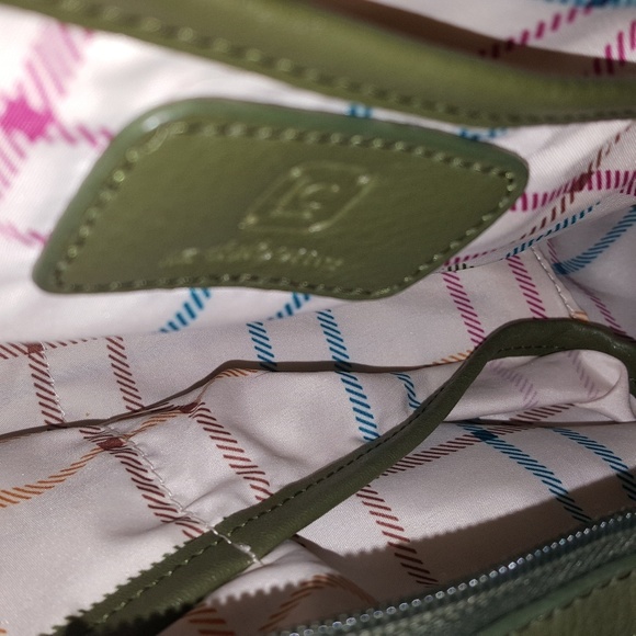 Liz Claiborne Green Polyvinyl Hobo Bag - Picture 6 of 8